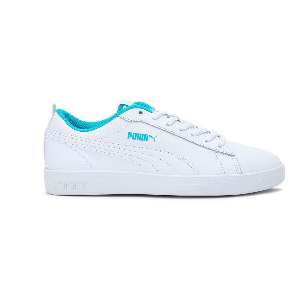 Puma Smash V2 Loisir Femmes - Blanc , Turquoise
