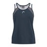 22 Débardeur tank top Femmes - bleu foncé, vert olive