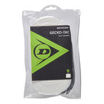 Surgrips Dunlop Dunlop Gecko-Tac Pack De 30-Blanc