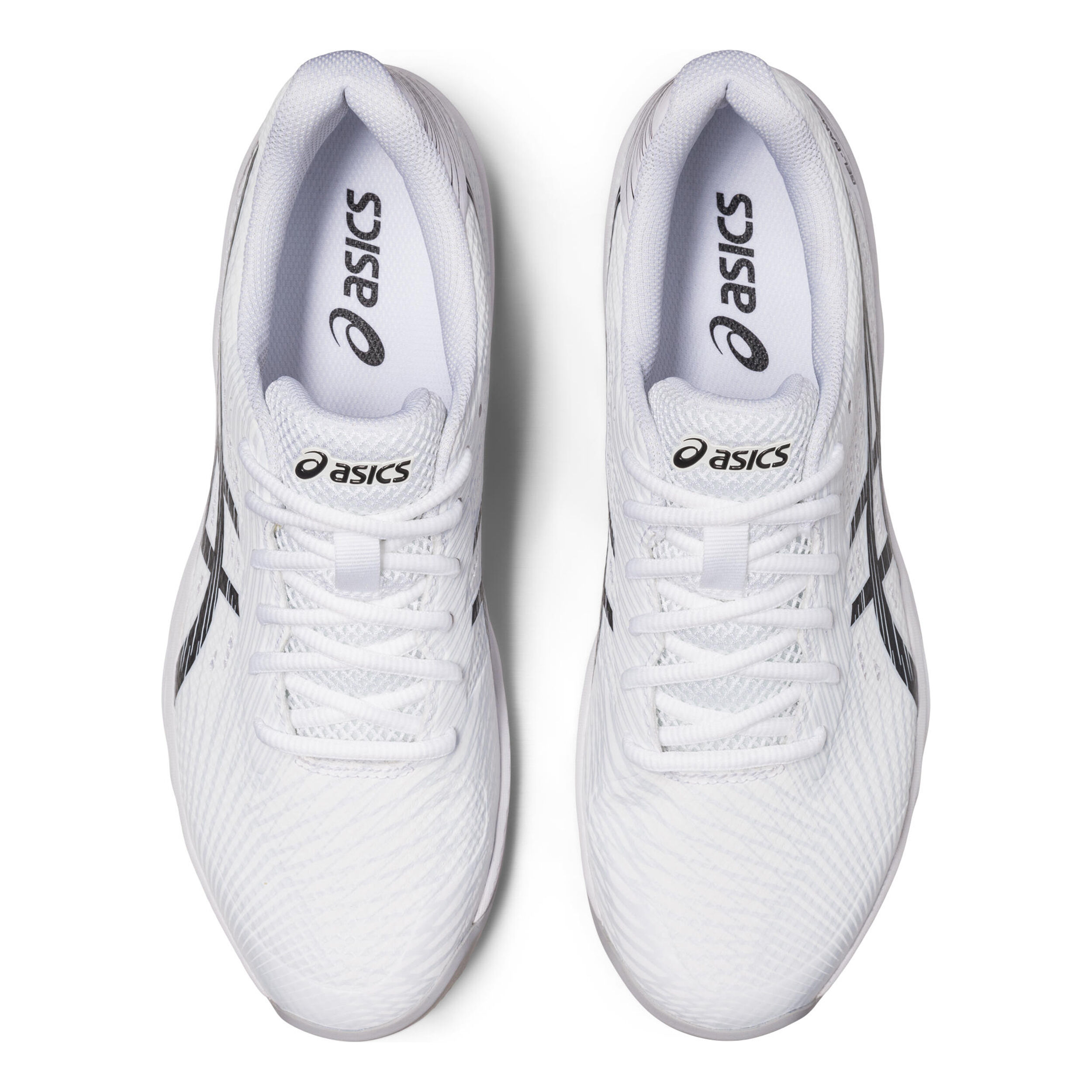 Gel Game 9 Chaussure Terre Battue Hommes Blanc Noir