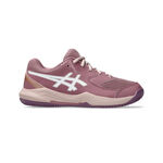 Chaussures de padel ASICS ASICS GEL-DEDICATE 8 PADEL GS Chaussures padel Enfants-violet, blanc