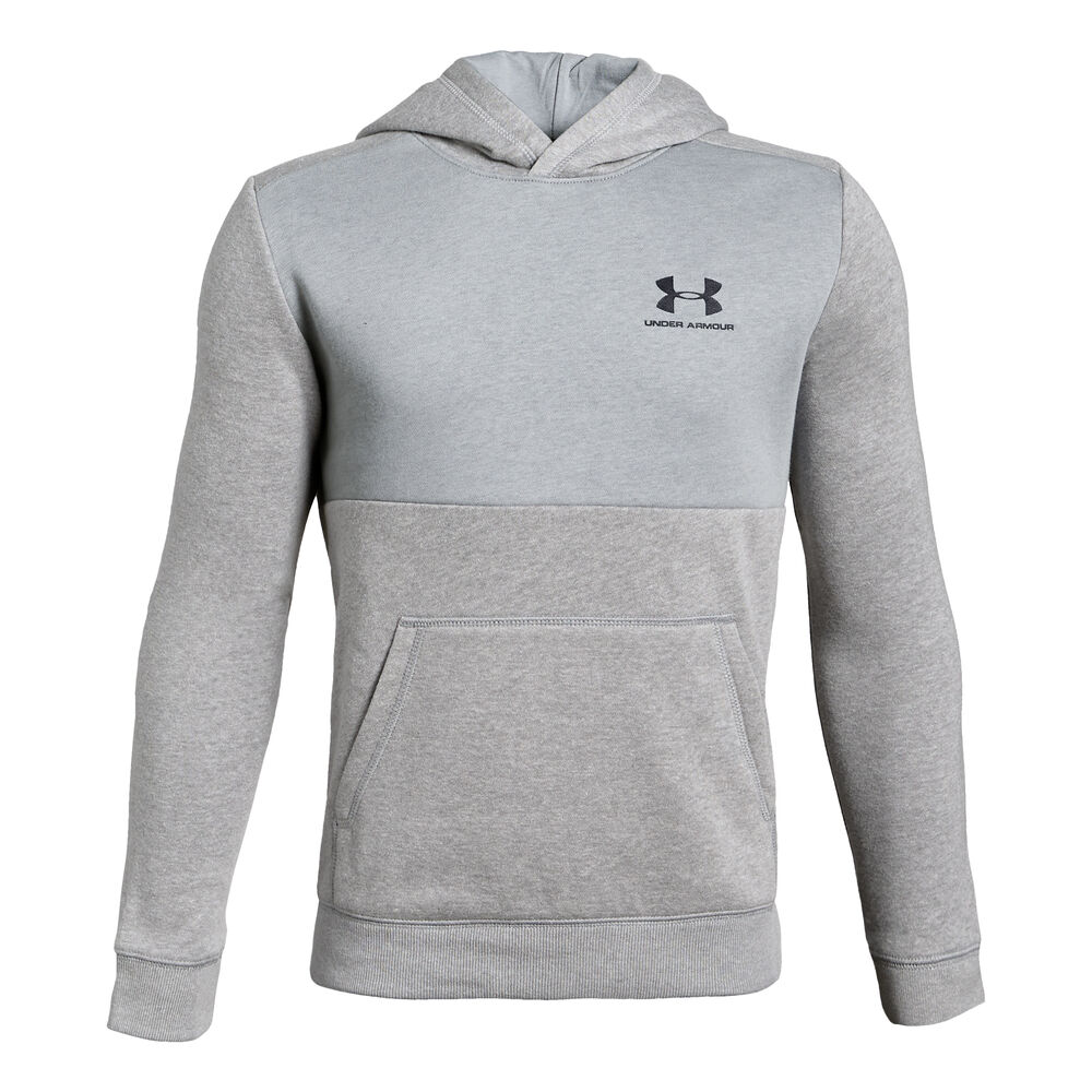 Under Armour Sweat à Capuche Garçons - Gris Clair , Noir