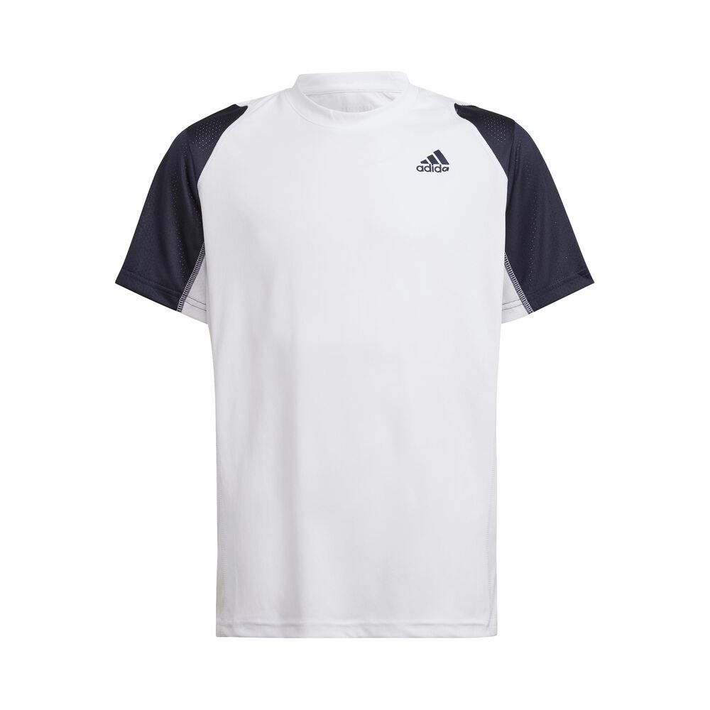 adidas Club T-shirt Garçons - Blanc , Noir