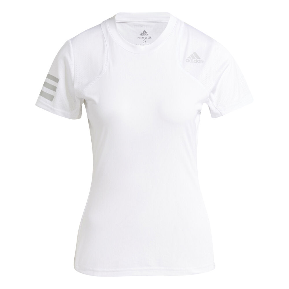 adidas Club T-shirt Femmes - Blanc , Argent