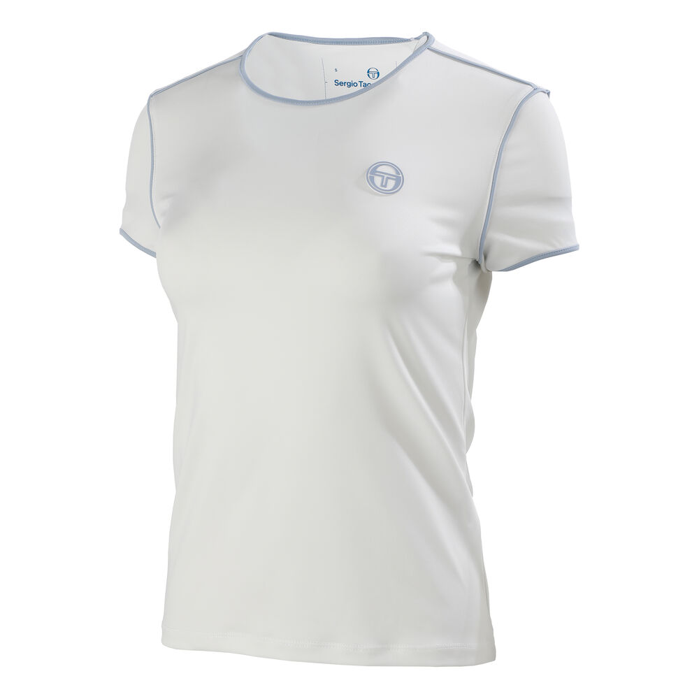 Sergio Tacchini T-Shirt T-shirt Femmes - Blanc , Bleu Clair
