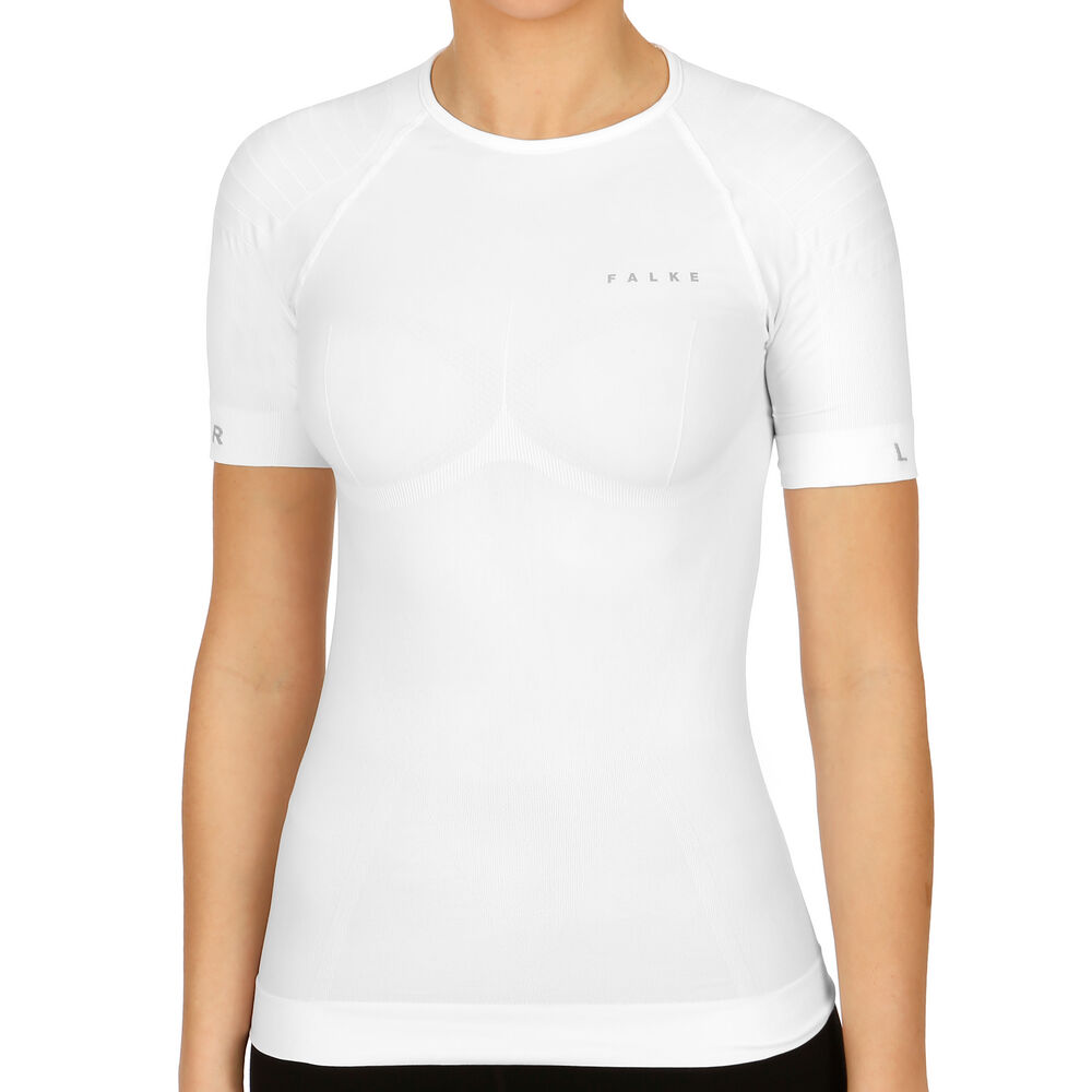 Falke Warm T-shirt Femmes - Blanc , Argent