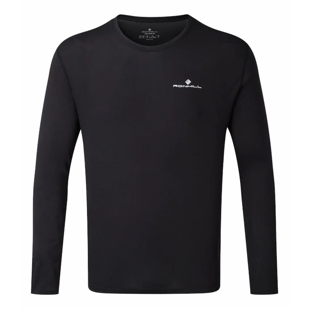 Ronhill Core Top De Course Hommes - Noir , Blanc