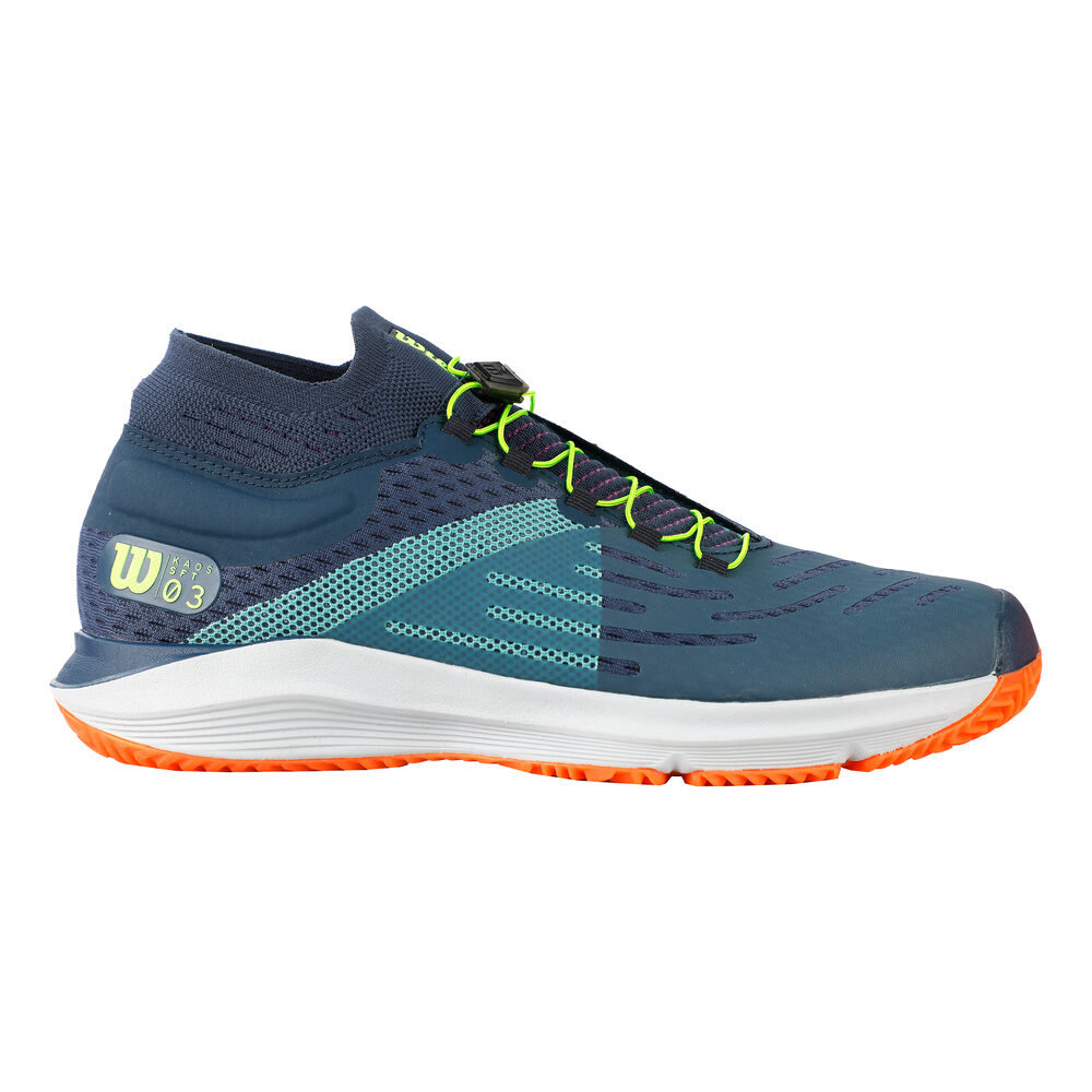 Wilson Kaos Soft Paris Chaussures Toutes Surfaces Hommes - Bleu Foncé , Bleu Clair