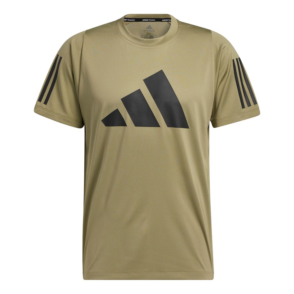 adidas Freelift 3BAR T-shirt Hommes - Vert Olive , Noir