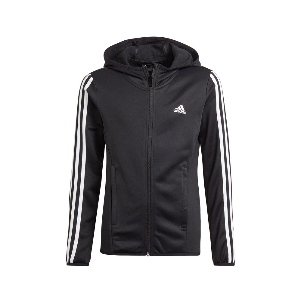 adidas 3-Stripes Gilet En Coton Filles - Noir , Blanc