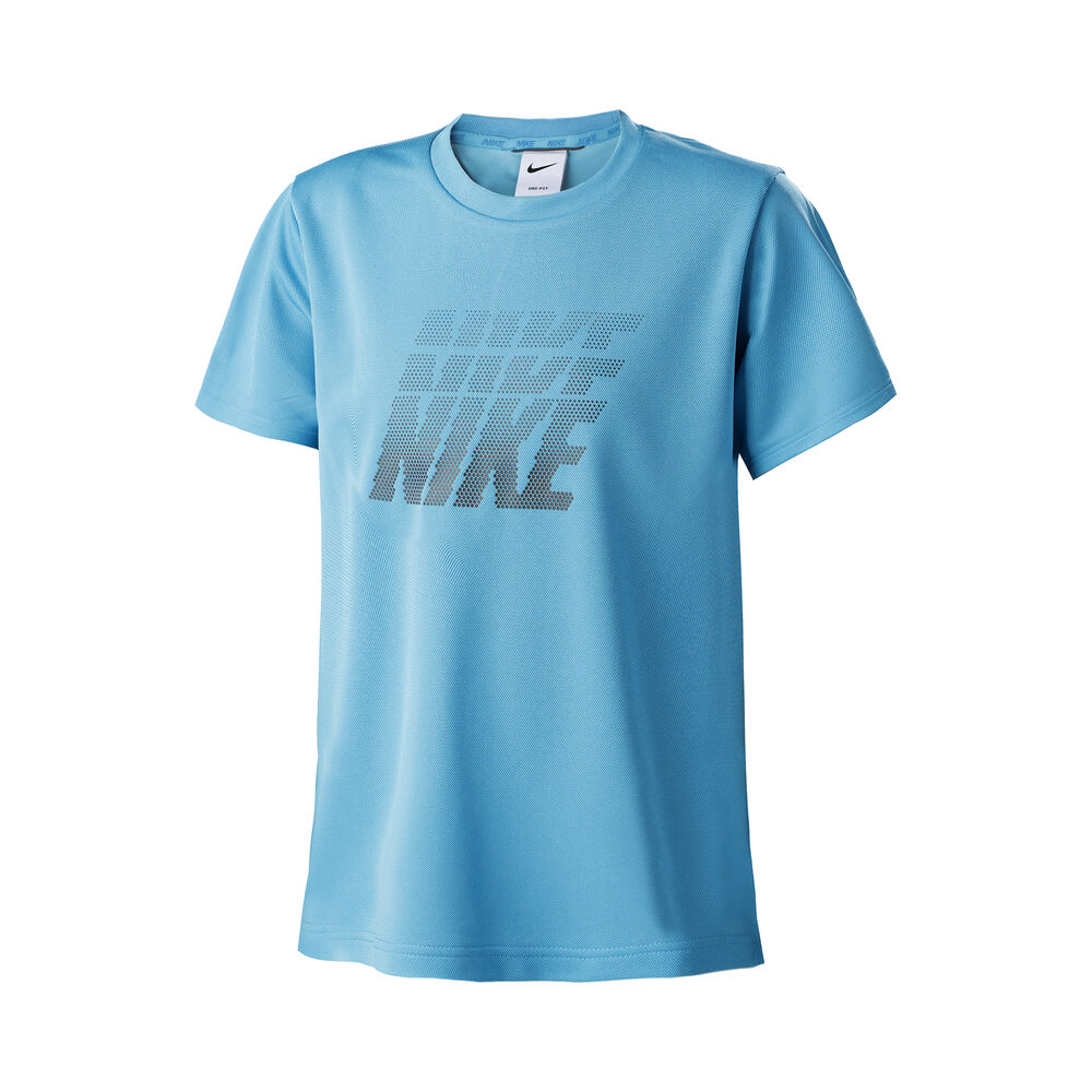 Nike Dri-Fit Breathe Graphic T-shirt Garçons - Turquoise , Marron
