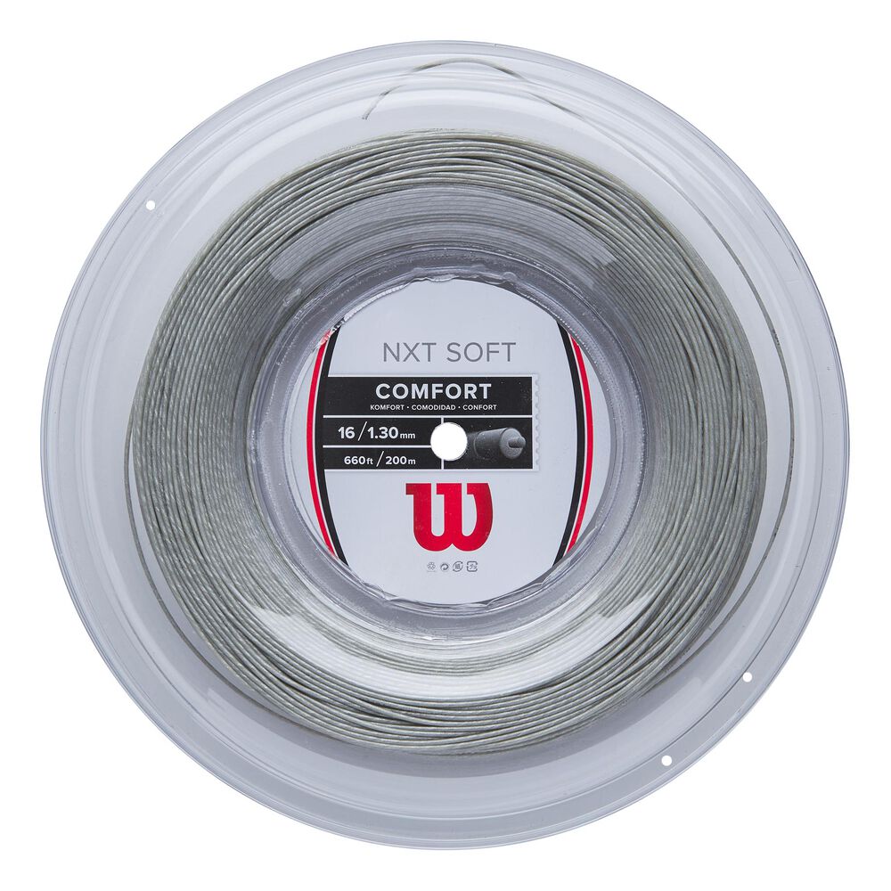 Wilson NXT Soft Reel Bobine Cordage 200m - Argent