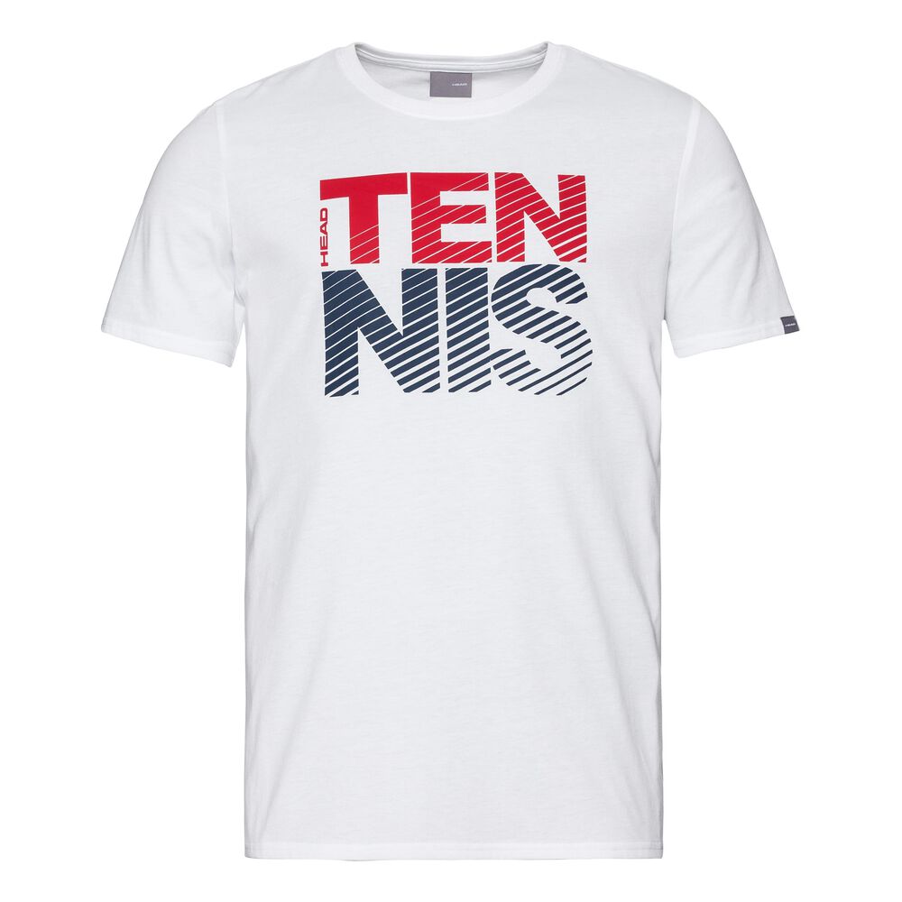 HEAD Club Chris T-shirt Enfants - Blanc , Rouge
