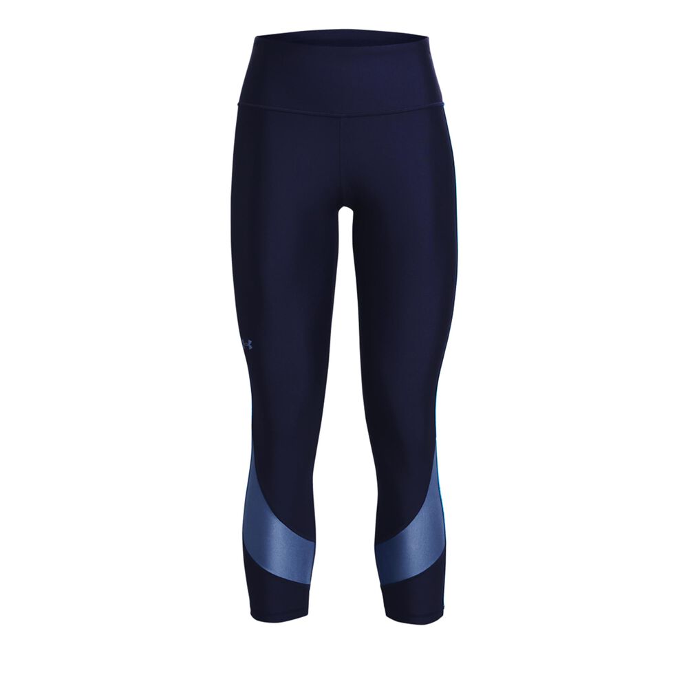 Under Armour Heatgear Taped Ankle Collant Tight Femmes - Bleu Foncé