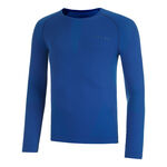 Vêtements de running Falke Falke Warm Maillot De Corps Hommes-Bleu