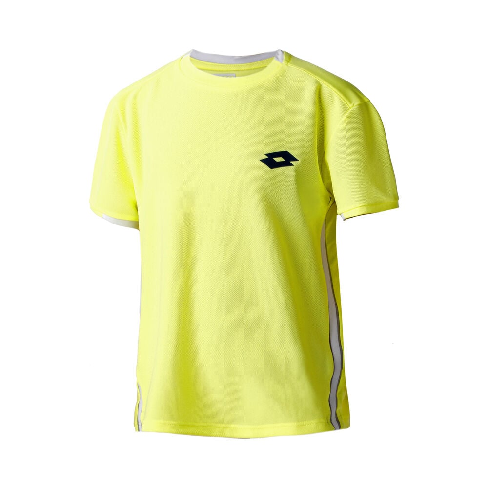 Lotto Squadra PL T-shirt Garçons - Jaune Lemon, Noir