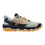 Chaussures de running Mizuno Mizuno Wave Mujin 11 Chaussure Trail Hommes-Beige,Noir