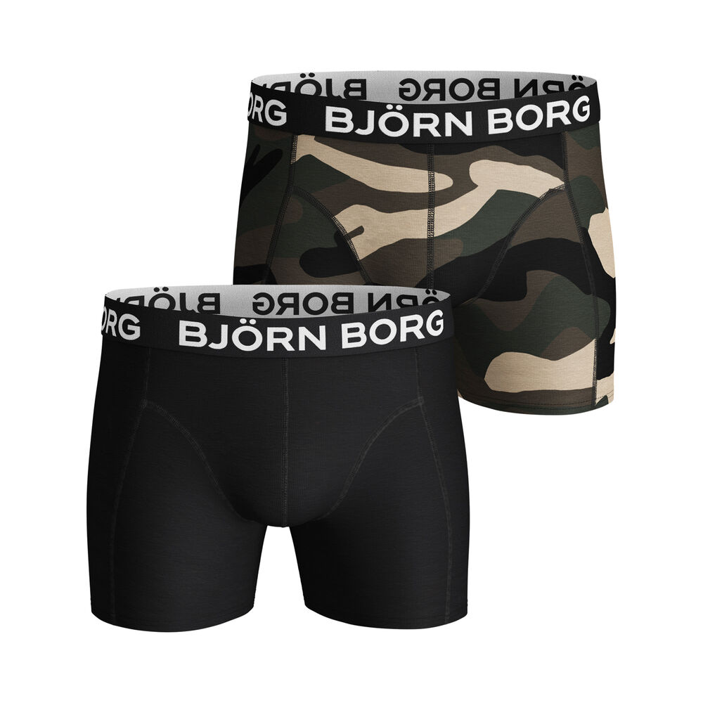 Björn Borg Peaceful Sammy Pack De 2 Unités Hommes - Noir