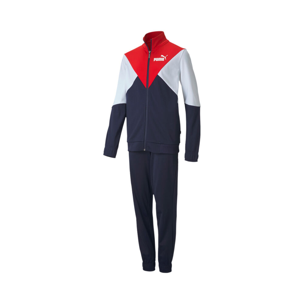 Puma Rebel Poly Colorblock Garçons - Bleu Foncé , Rouge