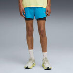 Vêtements Puma Puma Ultraweave 2in1 5in Short De Running Hommes-Bleu