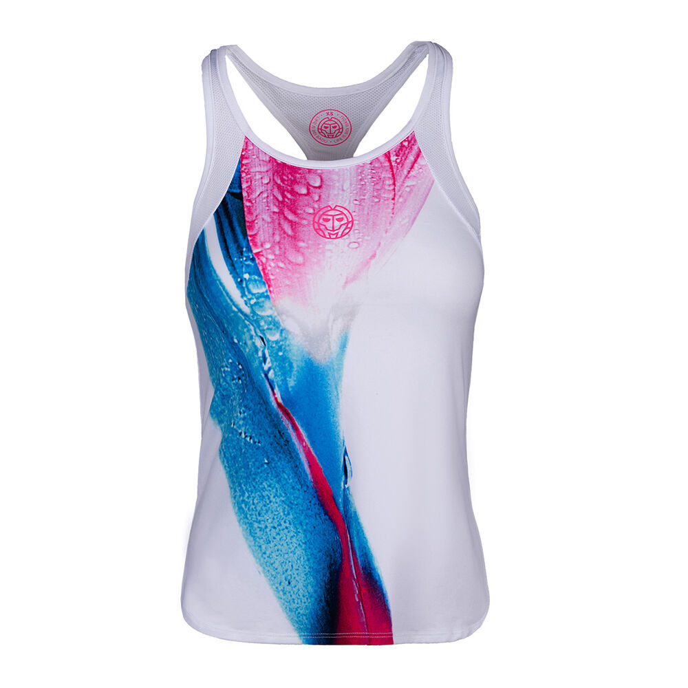 BIDI BADU Fanny Tech Débardeur Tank Top Femmes - Blanc , Multicouleur