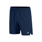 V&ecirc;tements Wilson Wilson Tournament V2 7in Shorts Hommes-Bleu Fonc&eacute;