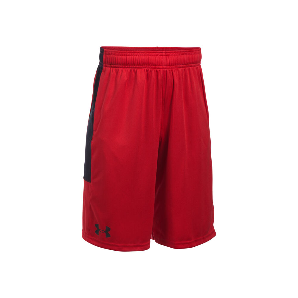 Under Armour Stunt Shorts Garçons - Rouge , Noir