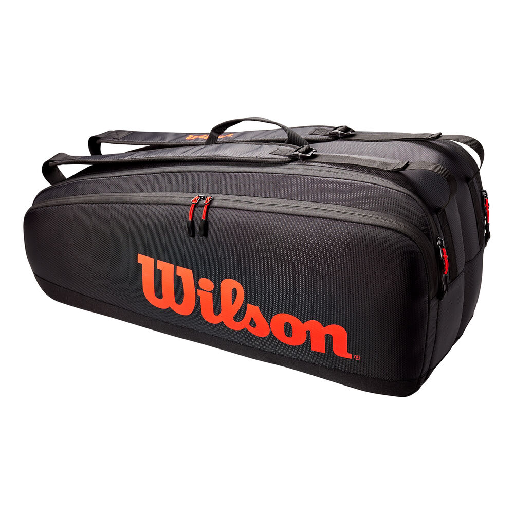 Wilson Tour Housse De Raquette Lot De 6 - Rouge , Noir