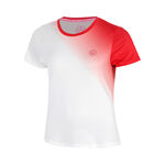 V&ecirc;tements de tennis BIDI BADU BIDI BADU Crew 2.0 Fade T-shirt Filles-rouge