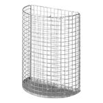 Équipement court de tennis Tegra Tegra Conteneur À Déchets-Argent