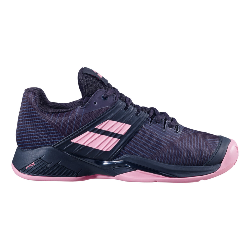 Babolat Propulse Fury Clay Chaussure Terre Battue Femmes - Bleu Foncé , Rosé