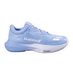 Chaussures de tennis Babolat Babolat SFX 4 CLY Chaussure terre battue Femmes-bleu clair, blanc