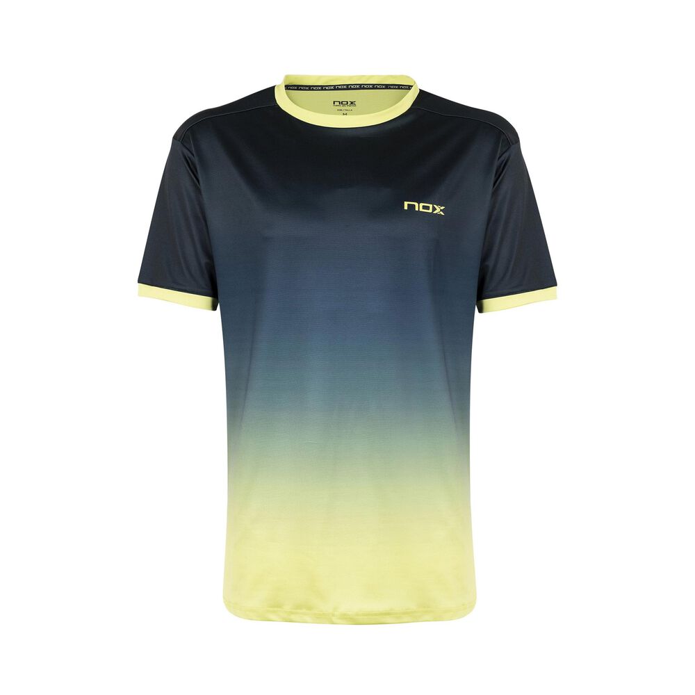 NOX Pro T-shirt Hommes - Bleu Foncé , Jaune
