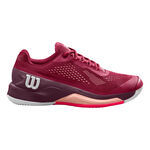 Chaussures de tennis Wilson Wilson Rush Pro 4.0 Chaussures Toutes Surfaces Femmes-Rouge Foncé,Berry
