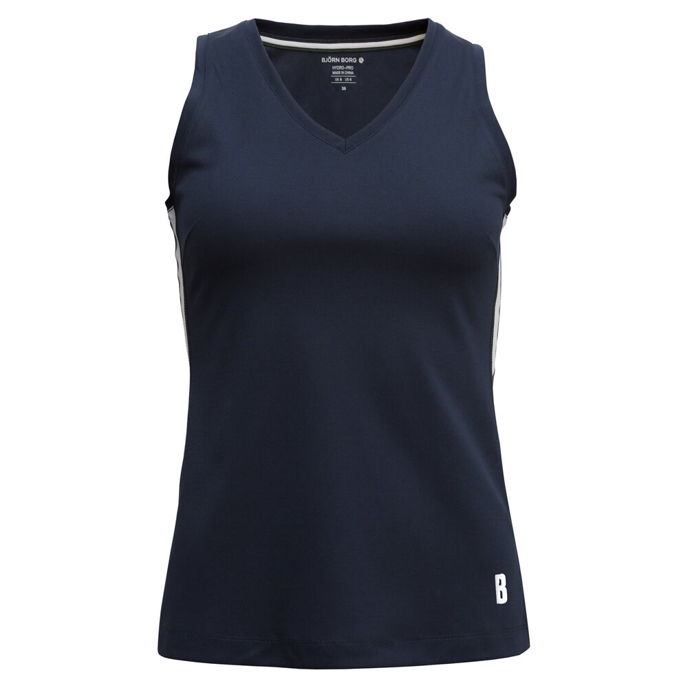 Björn Borg Tala Débardeur Tank Top Femmes - Bleu Foncé , Blanc