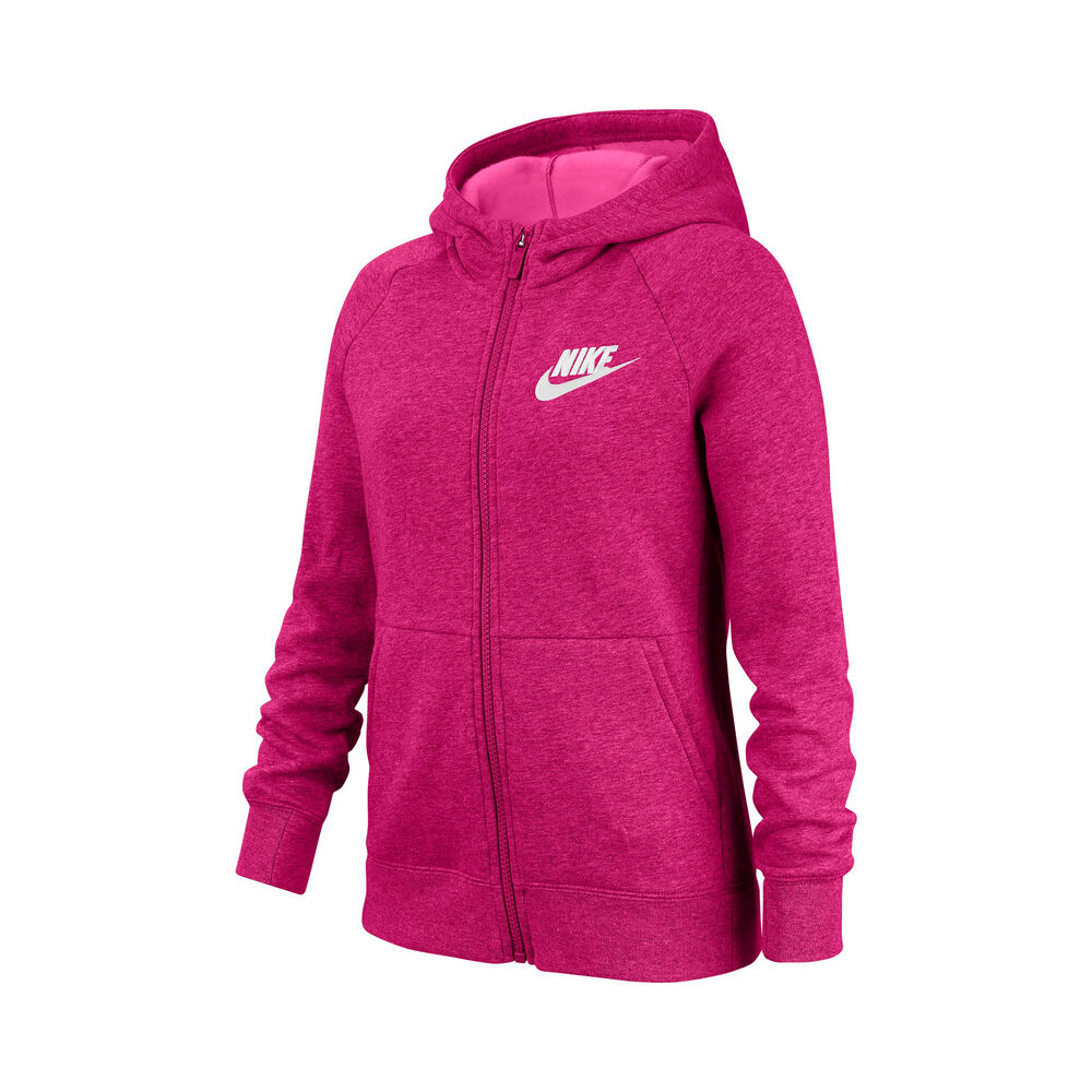 Nike Sportswear Gilet En Coton Filles - Pink , Blanc