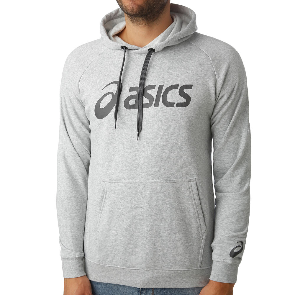Asics Big Over The Head Sweat à Capuche Hommes - Gris , Gris Foncé