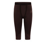 V&ecirc;tements Odlo Odlo Performance Warm Blackcomb 3/4 Collant De Course Hommes-Marron