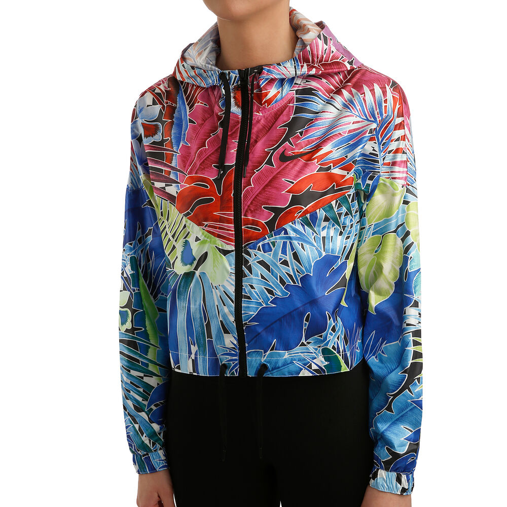 Sportswear Flower Power Woven Veste De Survêtement Femmes