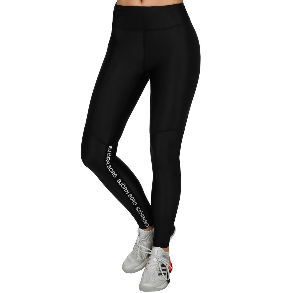 Björn Borg Clara High Waist Collant Tight Femmes - Noir , Blanc