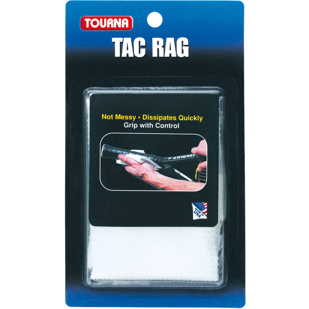 Tourna Tac Rag Accessoires Pour Raquettes - Blanc