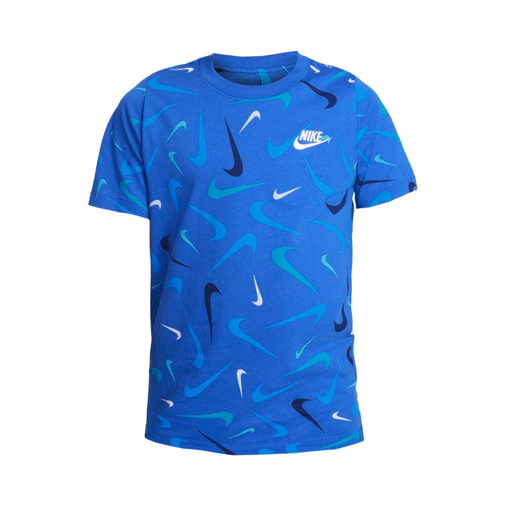Nike Sportswear All Over Print T-shirt Garçons - Bleu , Multicouleur