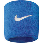 V&ecirc;tements Nike Nike Swoosh Poignet Pack de 2 unit&eacute;s -bleu,blanc