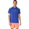 Court T-shirt Hommes-Bleu