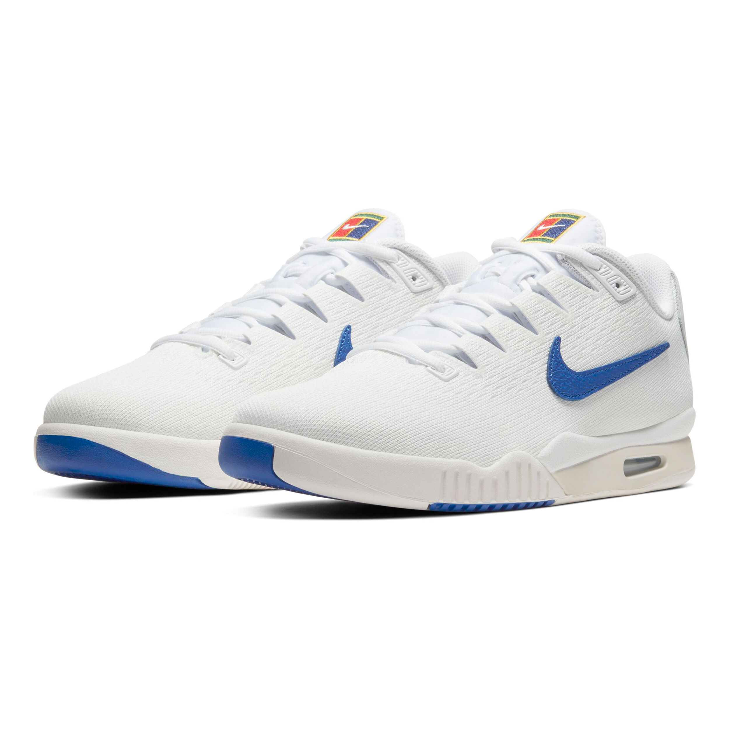 Buy Nike Vapor X Tech Challenge Chaussures Toutes Surfaces Hommes Blanc Bleu online Tennis Point FR