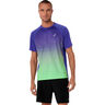 Road Fade Maillot de course Hommes-bleu, vert