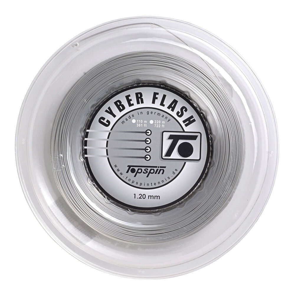 Topspin Cyber Flash Bobine Cordage 220m - Argent