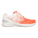 Chaussures de tennis Wilson Wilson Kaos Comp 2.0 Chaussure Terre Battue Femmes-Blanc,Orange