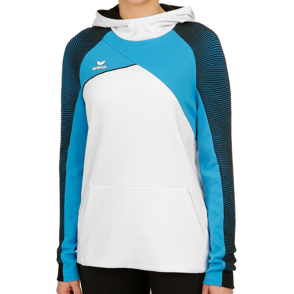 Erima Premium One 2.0 Sweat à Capuche Femmes - Blanc , Turquoise