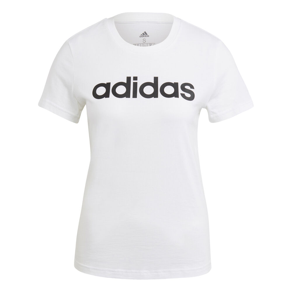 adidas Linear T-shirt Femmes - Blanc